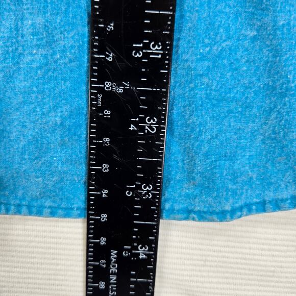 Vintage Roper Turquoise Blue Aztec Long Sleeve Button Up Shirt Men's‎ Size XL - Picture 4 of 7